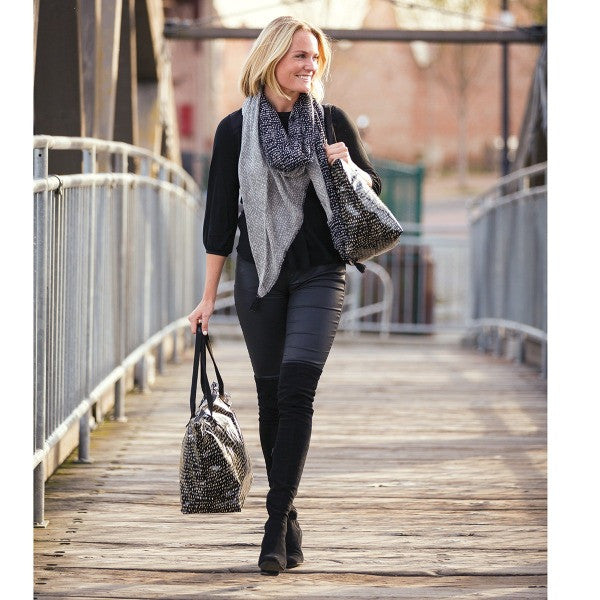 Brooklyn Black Dots Carryall