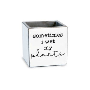 Punny Succulent Planters ~ Various Styles