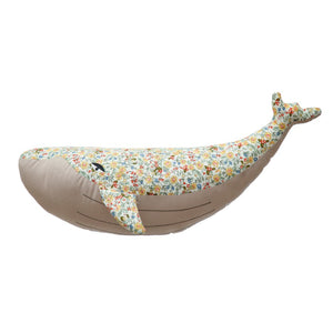 Floral Plush Whale