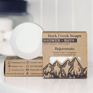 Rock Creek Shower+Bath Tablet