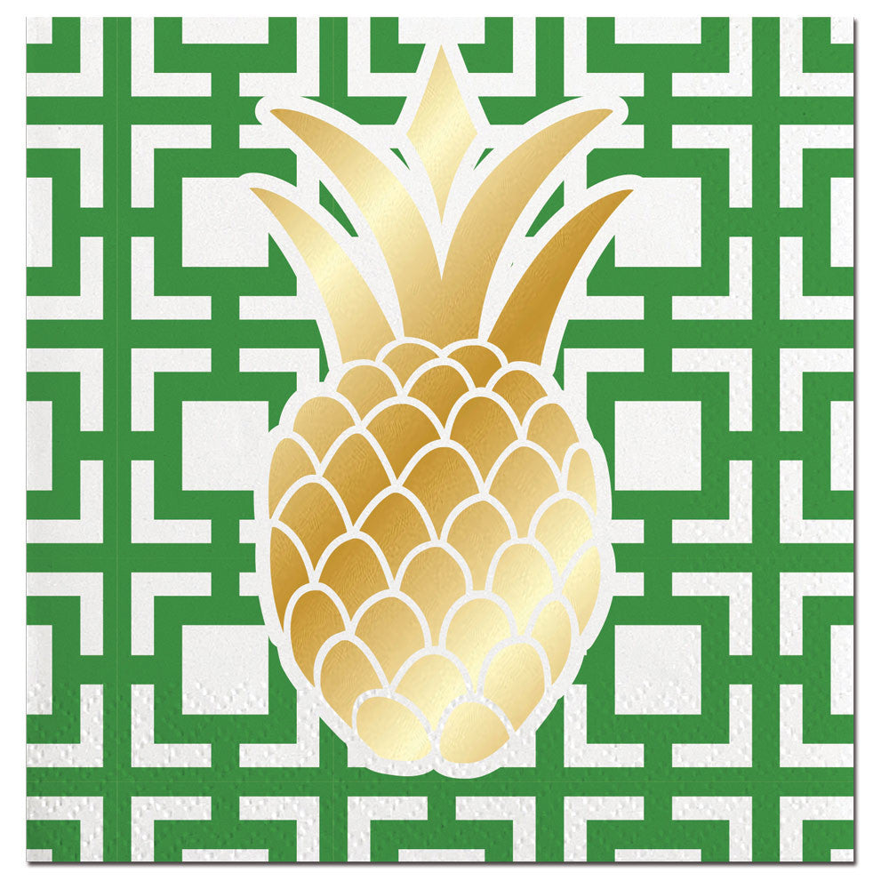 Pineapple Beverage Napkin