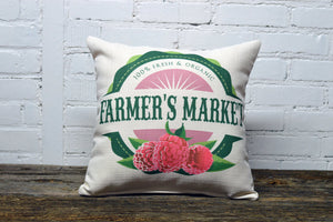 Farmer's Market Pillow