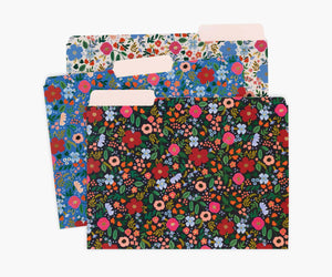 Rifle Paper Co. Floral File Folder Set ~ 3 Styles