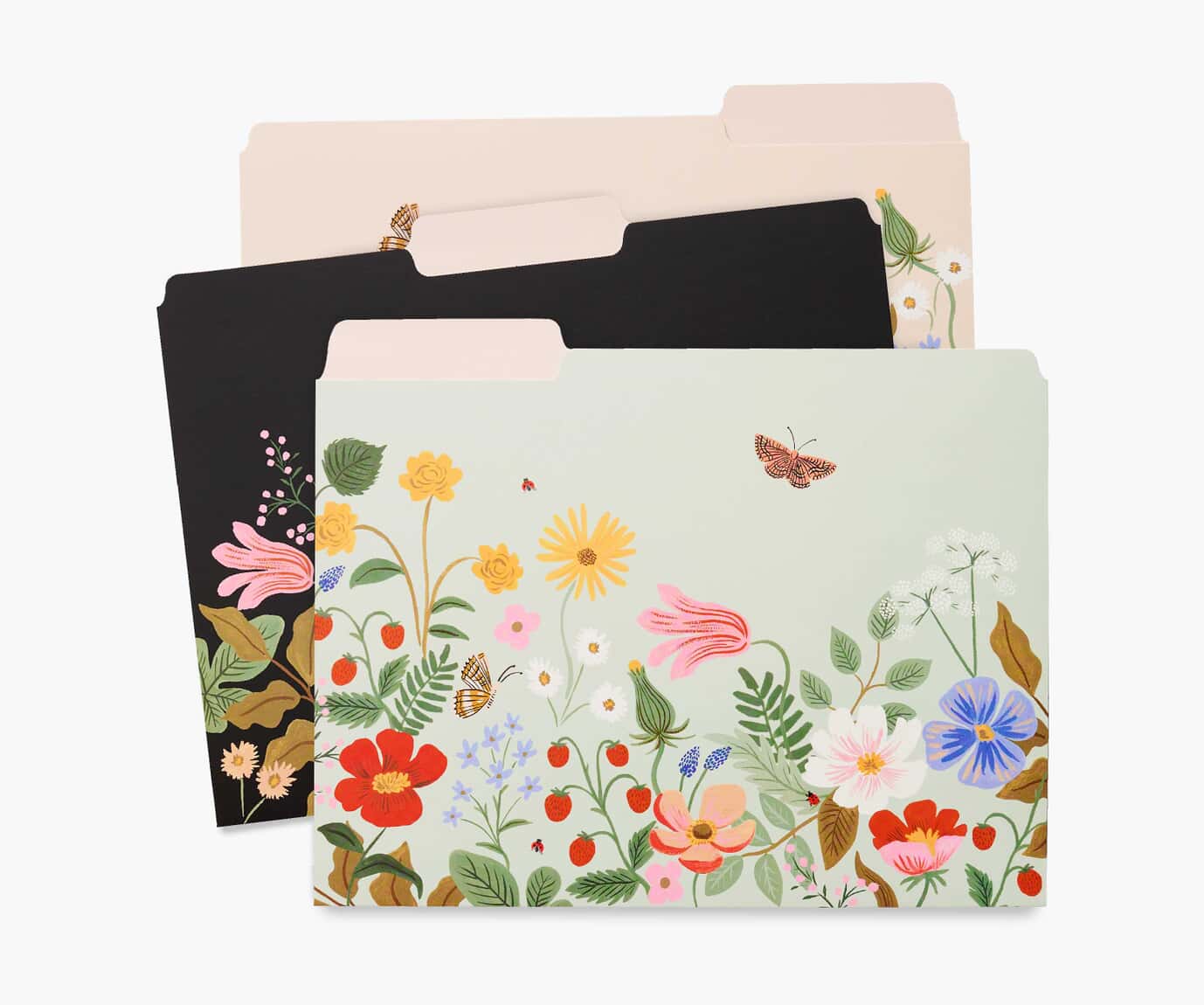 Rifle Paper Co. Floral File Folder Set ~ 3 Styles