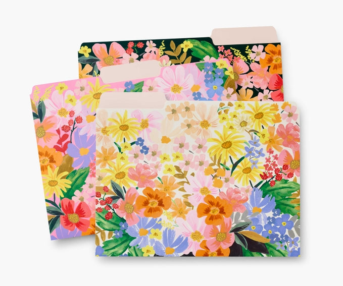 Rifle Paper Co. Floral File Folder Set ~ 3 Styles