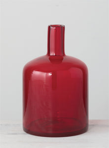 Red Glass Bottles