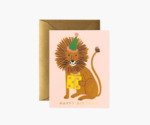 Rifle Paper Co. Lion Birthday Card