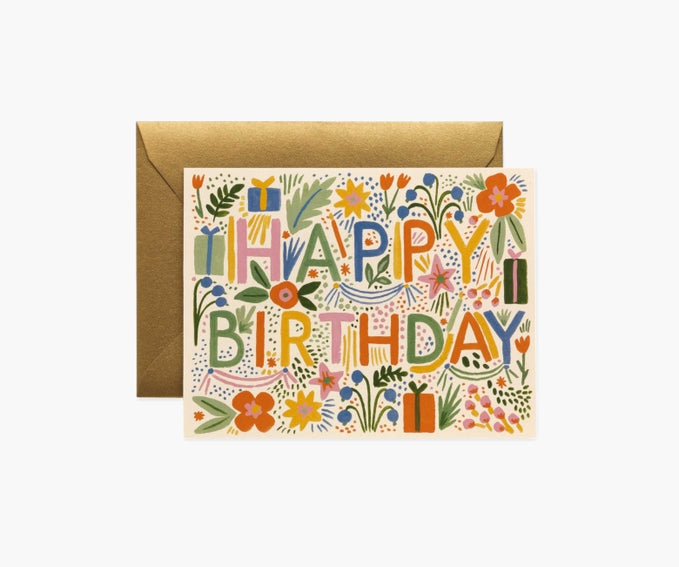 Rifle Paper Co. Fiesta Birthday Card