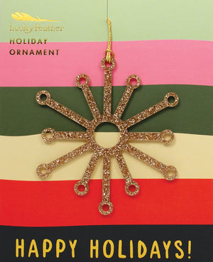 Glitter Ornaments ~ Various Designs