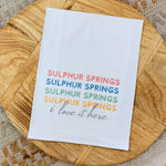 Sulphur Springs Tea Towels