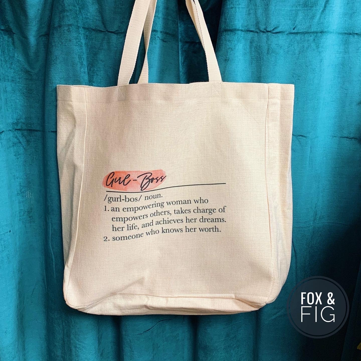 Natural Canvas Totes