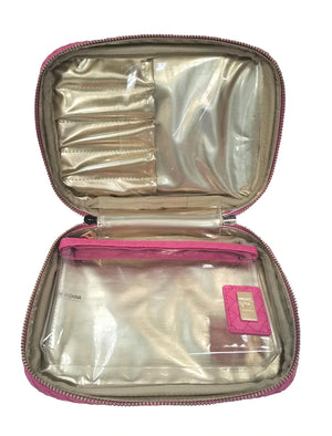 Woven Makeup Brush Travel Case