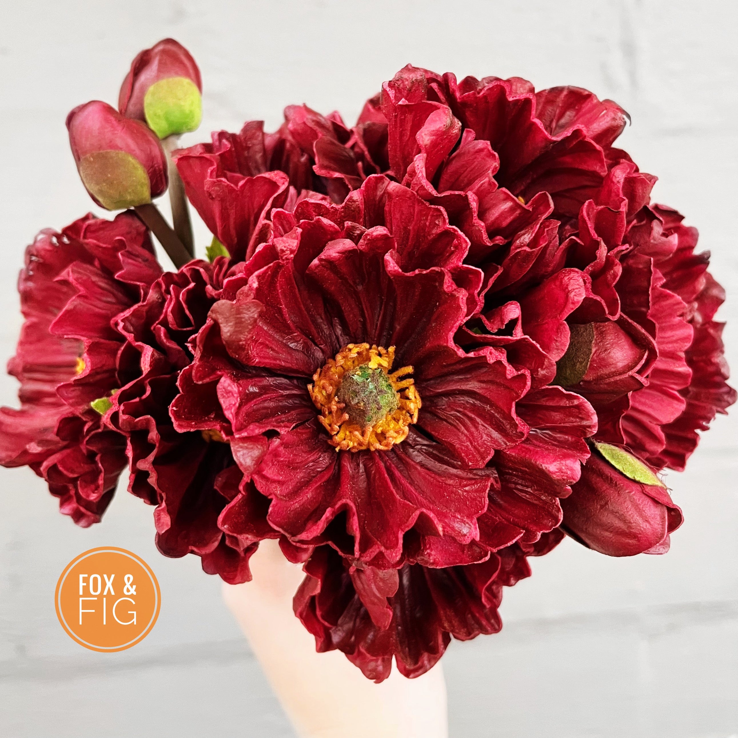 Poppy Silk Bouquet ~ Various Colors