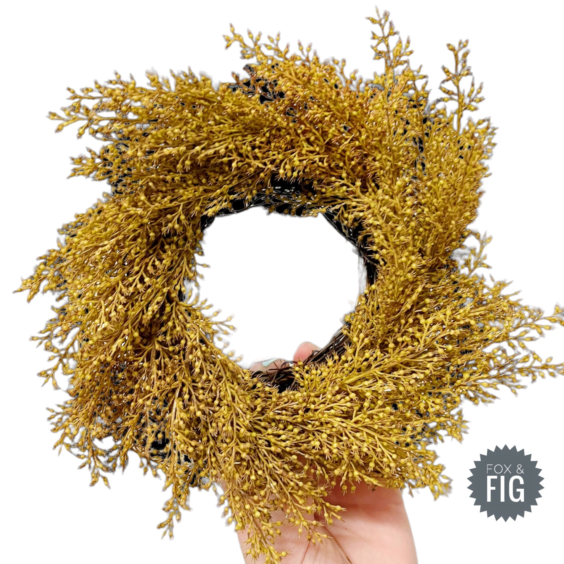 Dried Wheat Wreath