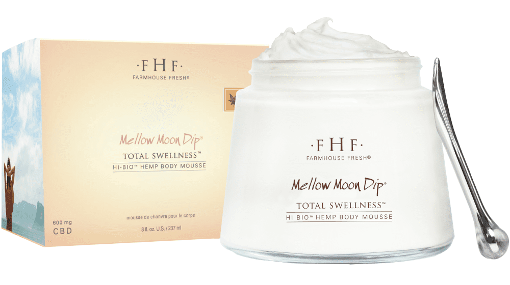 Farmhouse Fresh Mellow Moon Dip® Hi-Bio® Hemp Relaxation Body Mousse