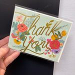 Mint Garden Thank You Card