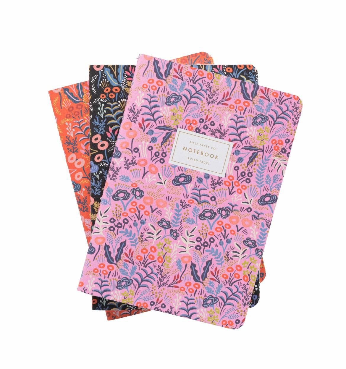 Rifle Paper Co. S/3 Tapestry Notebooks