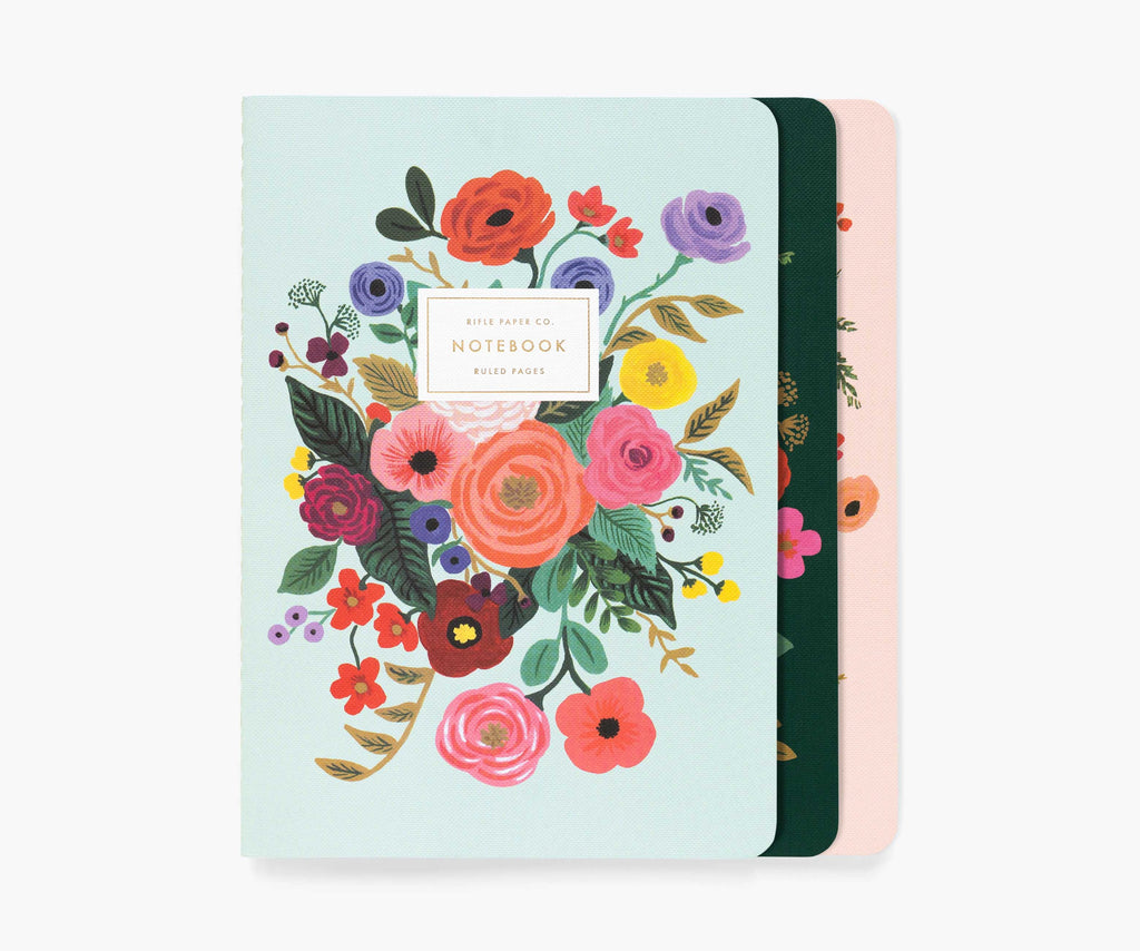 Rifle Paper Co. Garden Party Set of 3 Notebooks