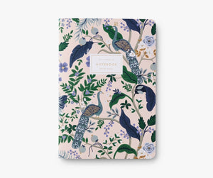 Rifle Paper Co. Peacock Set of 3 Assorted Notebooks