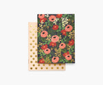 Rosa Pocket Notebooks ~ Set of 2