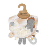Mommy and Me Activity Bib ~ Rooster