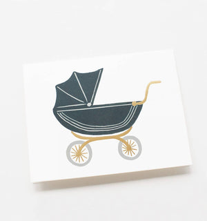 Pram Baby Card