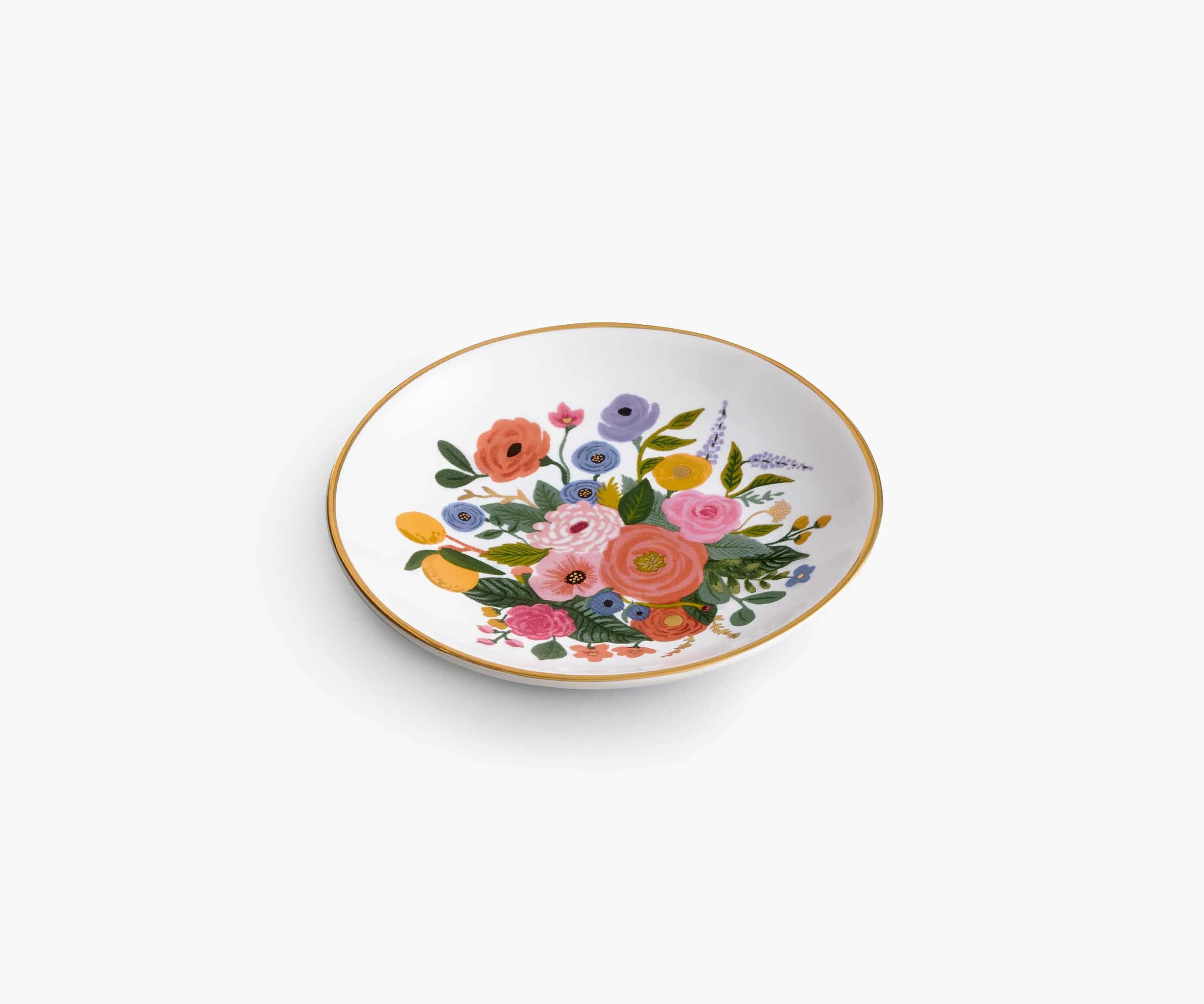  RIFLE PAPER CO. Blossom Ring Dish, Protect Your Trinkets and  Jewelry, Minimize Loss, Organize Desk, Small Item Security, Keep Valuables  Safe and Visible, Cute and Fashionable : Home & Kitchen