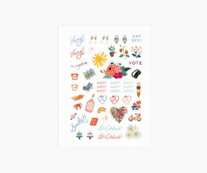 Rifle Paper Company Everyday Sticker Sheets