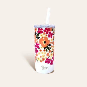 Floral Skinny Tumbler ~ Various Styles