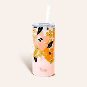 Floral Skinny Tumbler ~ Various Styles